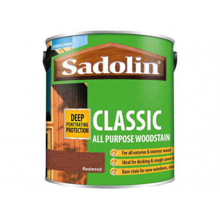 Sadolin 5012897 Classic Wood Protection Redwood 2.5 litre