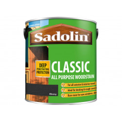 Sadolin 5012903 Classic Wood Protection Ebony 2.5 litre
