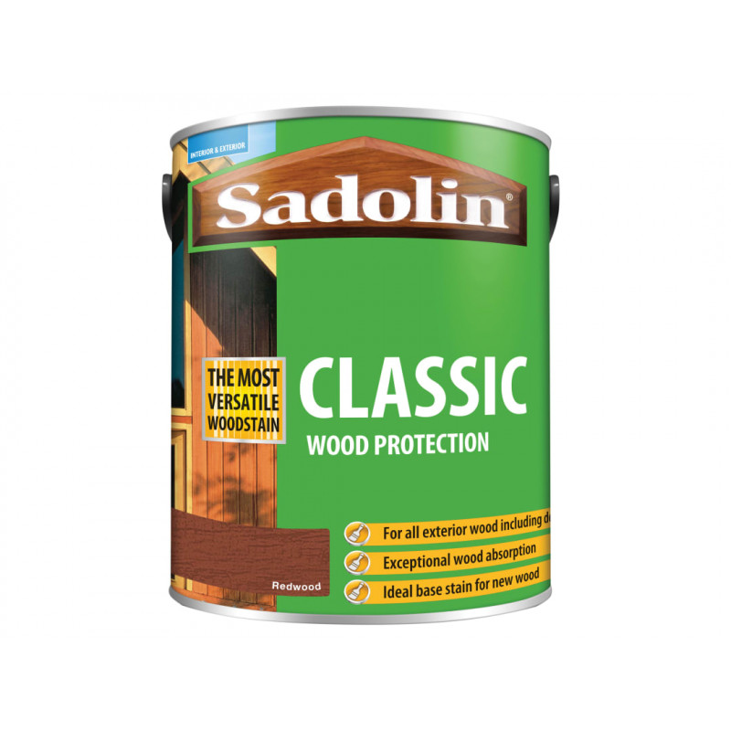 Sadolin 5012919 Classic Wood Protection Redwood 5 litre Sadolin 5012919 Classic Wood Protection Redwood 5 litre