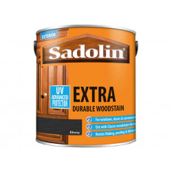 Sadolin 5012994 Extra Durable Woodstain Ebony 2.5 litre
