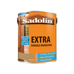 Sadolin 5013002 Extra Durable Woodstain Light Oak 5 litre