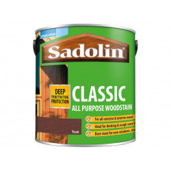 Sadolin 5028462 Classic Wood Protection Teak 2.5 litre