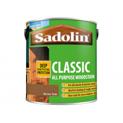 Sadolin 5028480 Classic Wood Protection Burma Teak 2.5 litre
