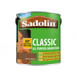 Sadolin 5028484 Classic Wood Protection African Walnut 2.5 litre