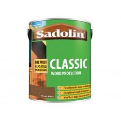 Sadolin 5028485 Classic Wood Protection African Walnut 5 litre