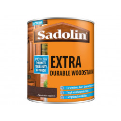 Sadolin 5028539 Extra Durable Woodstain Jacobean Walnut 1 litre