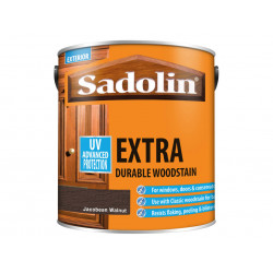 Sadolin 5028540 Extra Durable Woodstain Jacobean Walnut 2.5 litre