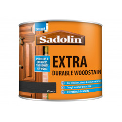 Sadolin 5028541 Extra Durable Woodstain Ebony 500ml