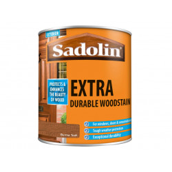 Sadolin 5028551 Extra Durable Woodstain Burma Teak 1 litre