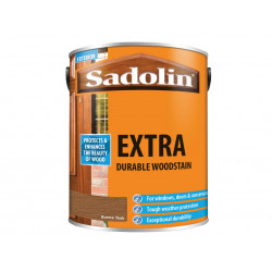 Sadolin 5028553 Extra Durable Woodstain Burma Teak 5 litre