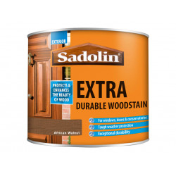 Sadolin 5028554 Extra Durable Woodstain African Walnut 500ml