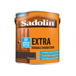 Sadolin 5028560 Extra Durable Woodstain Rosewood 2.5 litre