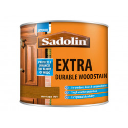 Sadolin 5090981 Extra Durable Woodstain Heritage Oak 500ml