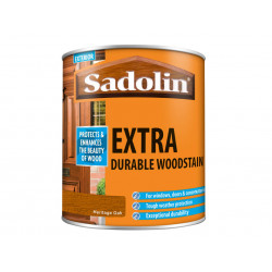 Sadolin 5090982 Extra Durable Woodstain Heritage Oak 1 litre