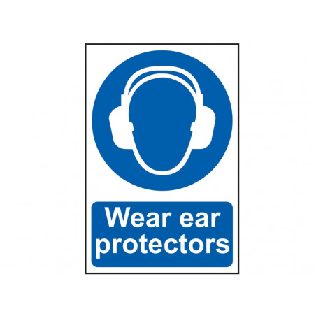 Scan 0005 Wear Ear Protectors - PVC Sign 200 x 300mm