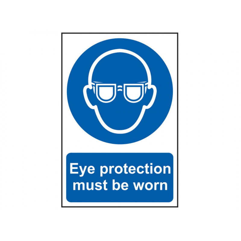 Scan 0007 Eye Protection Must Be Worn - PVC Sign 200 x 300mm Scan 0007 Eye Protection Must Be Worn - PVC Sign 200 x 300mm