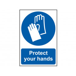 Scan 0023 Protect Your Hands - PVC Sign 200 x 300mm
