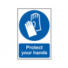 Scan 0023 Protect Your Hands - PVC Sign 200 x 300mm