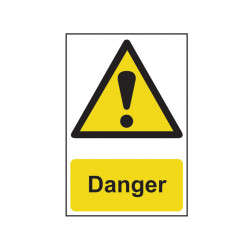 Scan 1301 Danger - PVC Sign 200 x 300mm
