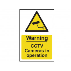 Scan 1311 Warning CCTV Cameras in Operation - PVC Sign 200 x 300mm