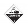 Scan 13751 Corrosive 8 - Self Adhesive Vinyl Sign 100 x 100mm
