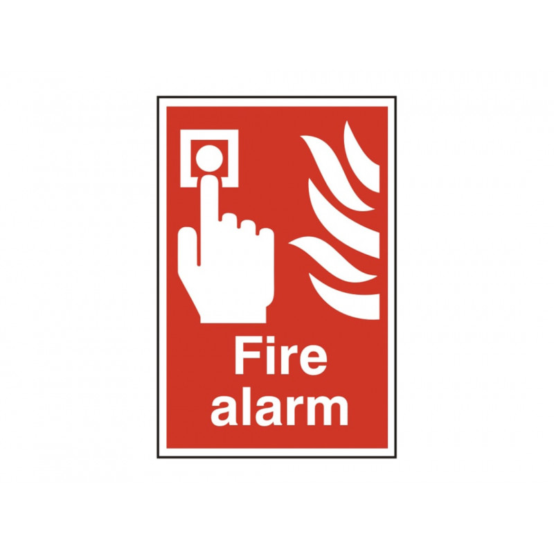 Scan 1400 Fire Alarm - PVC Sign 200 x 300mm Scan 1400 Fire Alarm - PVC Sign 200 x 300mm