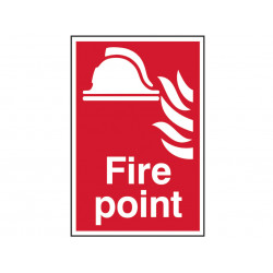 Scan 1451 Fire Point - PVC Sign 200 x 300mm