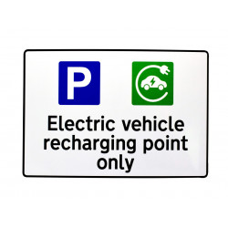 Scan 14979 Ev Recharging Point Only Rpvc 300X200mm