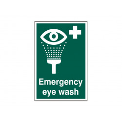 Scan 1554 Emergency Eye Wash - PVC Sign 200 x 300mm