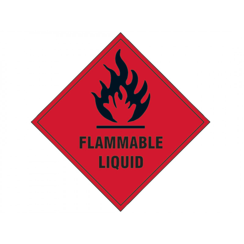 Scan 1850S Flammable Liquid - Self Adhesive Vinyl Sign 100 x 100mm Scan 1850S Flammable Liquid - Self Adhesive Vinyl Sign 100 x 100mm