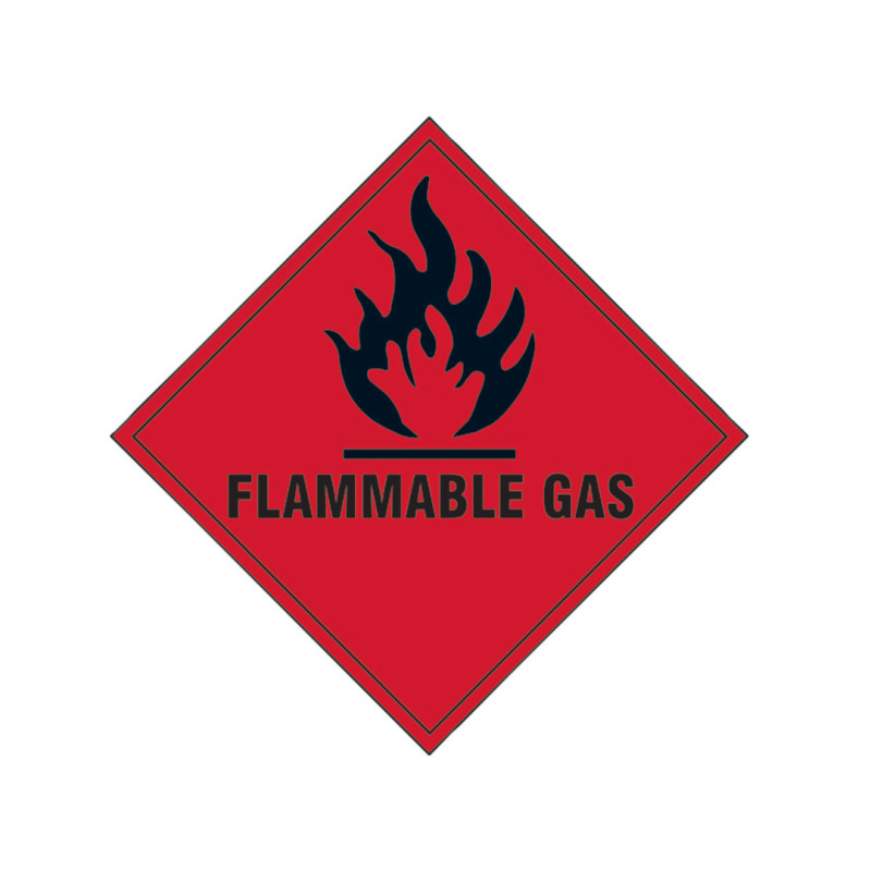 Scan 1852S Flammable Gas - Self Adhesive Vinyl Sign 100 x 100mm Scan 1852S Flammable Gas - Self Adhesive Vinyl Sign 100 x 100mm