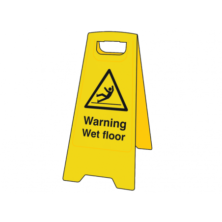 Scan 4702 Warning Wet Floor - Heavy Duty 'A' Board