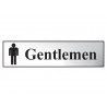 Scan 6003C Gentlemen - Polished Chrome Effect 200 x 50mm