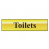 Scan 6005 Toilets - Polished Brass Effect 200 x 50mm