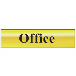 Scan 6010 Office - Polished Brass Effect 200 x 50mm
