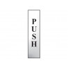 Scan 6032C Push Vertical - Polished Chrome Effect 50 x 200mm