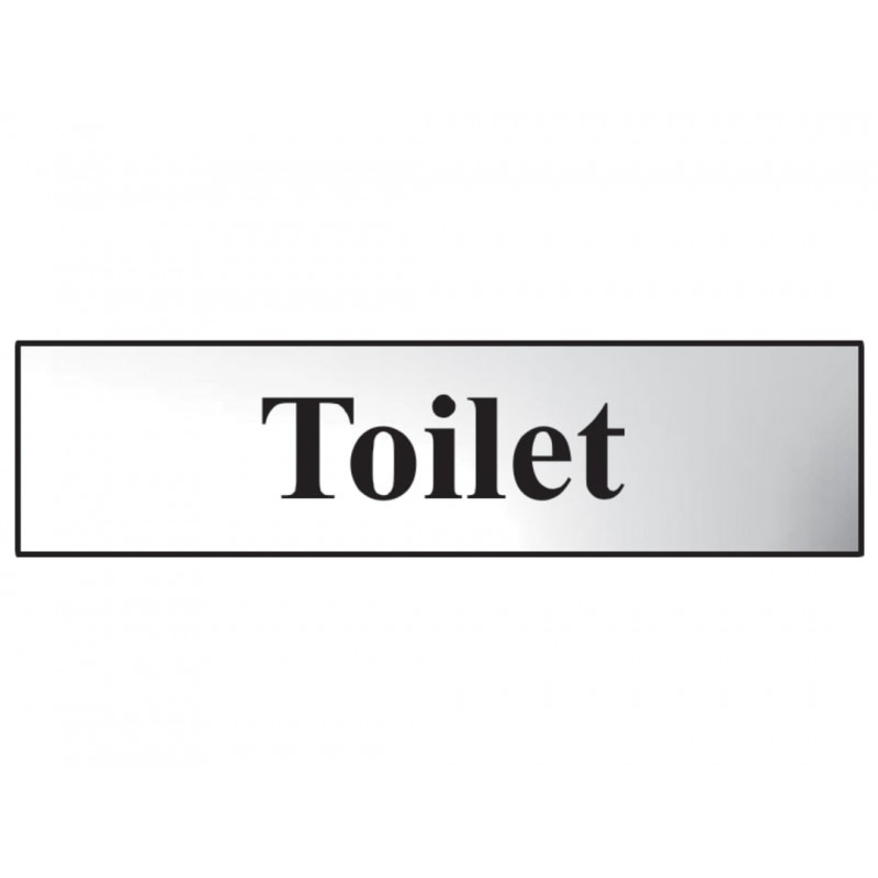 Scan 6051C Toilet - Polished Chrome Effect 200 x 50mm Scan 6051C Toilet - Polished Chrome Effect 200 x 50mm