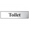 Scan 6051C Toilet - Polished Chrome Effect 200 x 50mm