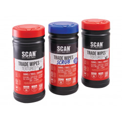 Scan SCXMS/3 Trade and Scrub Wipe Triple Pack