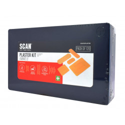 Scan SCANFABP Assorted Hypoallergenic Fabric Plasters 120