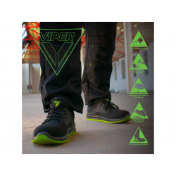 Scan JC-R949 Viper S1P Safety Trainers UK 9 EUR 43