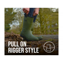 Fleece Lined Wellingtons UK 8 EUR 42