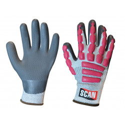 Scan T5000 Anti-Impact Latex Cut 5 Gloves - XL (Size 10)