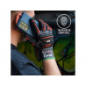 Scan NJC3266DQS Nitrile Palm Impact Cut D Gloves - L (Size 9)