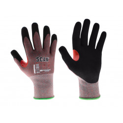 Scan NJC3258DQ Nitrile Palm Cut F Gloves - M (Size 8)