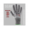 Scan PES3353 PU Palm Cut D Gloves - M (Size 8)