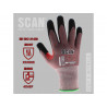 Scan NJC3258DQ Nitrile Palm Cut F Gloves - L (Size 9)