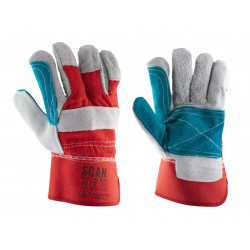 Scan 6002 Heavy-Duty Rigger Gloves - Large