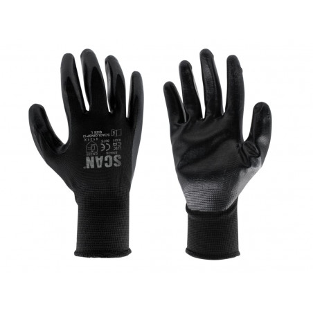 Seamless Inspection Gloves - L (Size 9) (pack 12)