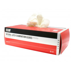 Scan KG-2101 Latex Gloves - XL (Box 100)